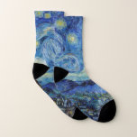 Vincent Van Gogh Starry Night Vintag Kunstkunst Socken<br><div class="desc">Vincent Van Gogh Starry Night Vintag Kunstwerke Socken</div>