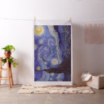 Vincent Van Gogh Starry Night Vintag Kunstkunst Stoff<br><div class="desc">Vincent van Gogh Starry Night Fine Art Painting Starry Night ist ein Gemälde des niederländischen post-impressionistischen Künstlers Vincent van Gogh. Der blaue Nachthimmel ist voll von wirbelnden Wolken, Sternen und einem hellen Halbmond. Die Sternennacht ist die einzige Nacht in der Serie von Ausblicken aus seinem Schlafzimmerfenster. Bewegung: Post-Impressionismus. Schöne, kunstvoll...</div>