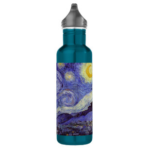 Vincent Van Gogh Starry Night Vintag Kunstkunst Trinkflasche