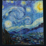 Vincent Van Gogh Starry Night Vintage Kunstgeschic Duschvorhang<br><div class="desc">Vincent Van Gogh Starry Night Vintag Fine Art Dusche Vorhang</div>