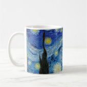Vincent Van Gogh Starry Night Vintage Kunstgeschic Kaffeetasse (Links)