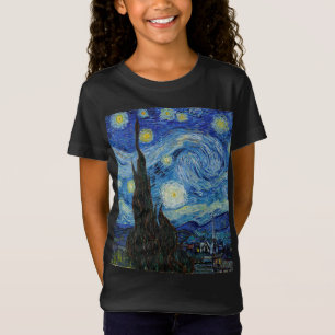 Vincent Van Gogh Starry Night Vintage Kunstgeschic T-Shirt