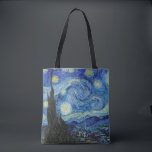Vincent Van Gogh Starry Night Vintage Kunstgeschic Tasche<br><div class="desc">Vincent Van Gogh Starry Night Vintage Kunstvoll wandern</div>