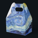 Vincent Van Gogh Starry Night Wedding Geschenkschachtel<br><div class="desc">Gastgeschenk Hochzeit mit Vincent Van Gogh Starry Night Malerei.</div>