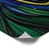 Vincent Van Gogh Starry Selfie Night By Ricaso Poster (Ecke)