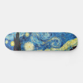 Vincent van Gogh - sternenklare Nacht Skateboard (Horizontal)