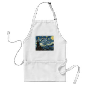 Vincent van Gogh, Sternennacht. Berühmte Kunst. Schürze