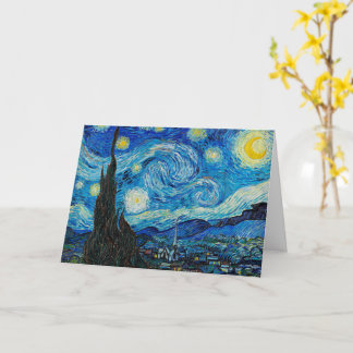 Vincent van Gogh, Sternennacht Karte