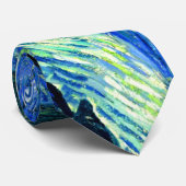 Vincent van Gogh-Sternennacht Krawatte (Gerollt)