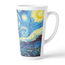 Vincent van Gogh - Sternennacht Latte Tasse