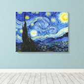 Vincent Van Gogh Sternennacht Leinwanddruck (Insitu (Holzboden))