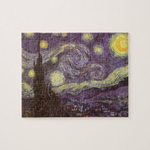 Vincent van Gogh - Sternennacht Puzzle