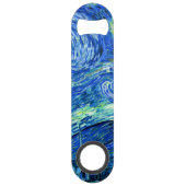 Vincent van Gogh-Sternennacht Speed Flaschenöffner (Rückseite)