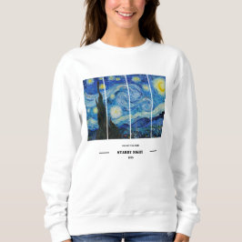 Vincent Van Gogh Sternennacht Sweatshirt