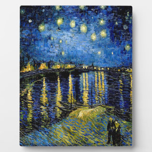Vincent Van Gogh Sternennacht über der Rhone 1888 Fotoplatte