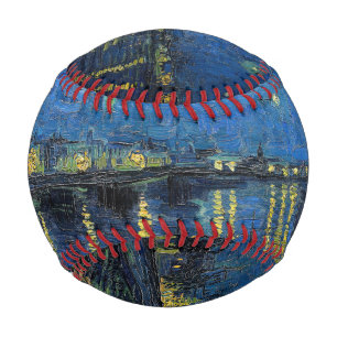 Vincent van Gogh - Sternennacht über der Rhone Baseball
