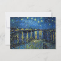 Vincent van Gogh - Sternennacht über der Rhone