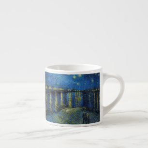 Vincent van Gogh - Sternennacht über der Rhone Espressotasse