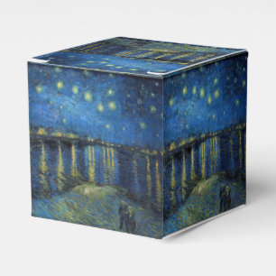 Vincent van Gogh - Sternennacht über der Rhone Geschenkschachtel