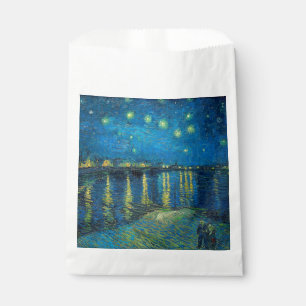 Vincent Van Gogh Sternennacht über der Rhone Geschenktütchen