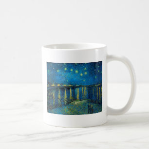 Vincent Van Gogh Sternennacht über der Rhone Kaffeetasse