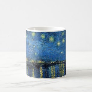 Vincent van Gogh - Sternennacht über der Rhone Kaffeetasse