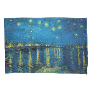 Vincent Van Gogh Sternennacht über der Rhone Kissenbezug