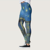 Vincent van Gogh - Sternennacht über der Rhone Leggings (Links)