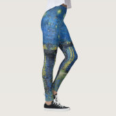Vincent van Gogh - Sternennacht über der Rhone Leggings (Rechts)