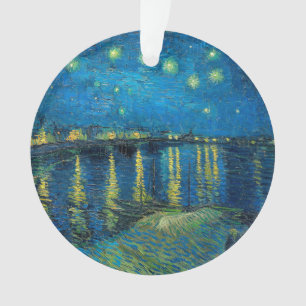 Vincent Van Gogh Sternennacht über der Rhone Ornament