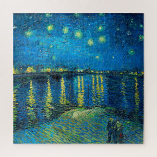 Vincent Van Gogh Sternennacht über der Rhone Puzzle