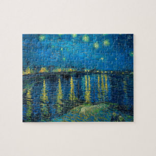 Vincent Van Gogh Sternennacht über der Rhone Puzzle