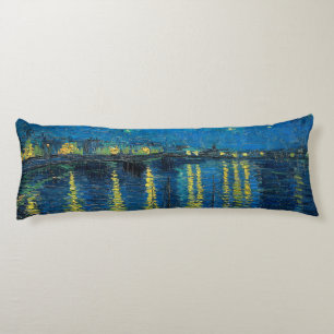 Vincent Van Gogh Sternennacht über der Rhone Seitenschläferkissen