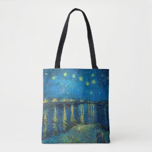 Vincent Van Gogh Sternennacht über der Rhone Tasche