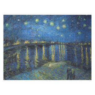 Vincent van Gogh - Sternennacht über der Rhone Tischdecke