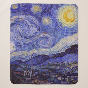 Vincent Van Gogh Sternennacht Vintage-Fine-Art-Kun Sherpadecke
