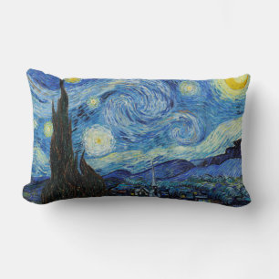 Vincent Van Gogh Sternennacht Vintage-Fine-Art Lendenkissen