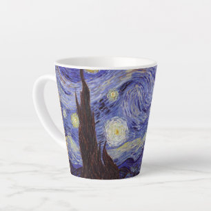 Vincent Van Gogh Sternennacht Vintage-Fine-Art Milchtasse