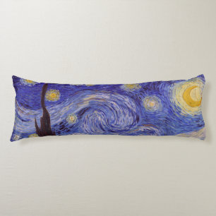 Vincent Van Gogh Sternennacht Vintage Kunst Seitenschläferkissen
