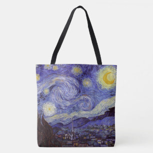 Vincent Van Gogh Sternennacht Vintage Kunst Tasche