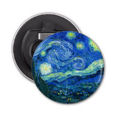 vincent van gogh sternte Nacht Flaschenöffner (Vorderseite)