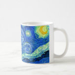vincent van gogh sternte Nacht Kaffeetasse<br><div class="desc">Van Goghs berühmtes Gemälde "The Starry Night". In den 1880er Jahren, als er während seines bleibe am Asyl von Saint Remy bemalt wurde, stellte van Gogh die sanften Hügel und Zypressen dar, die er aus seinem Fenster sah. Digitale Verstärkung durch PixDezines. Copyright © 2008-2016 PixDezines.com™ und PixDezines™ auf zazzle.com. Alle...</div>