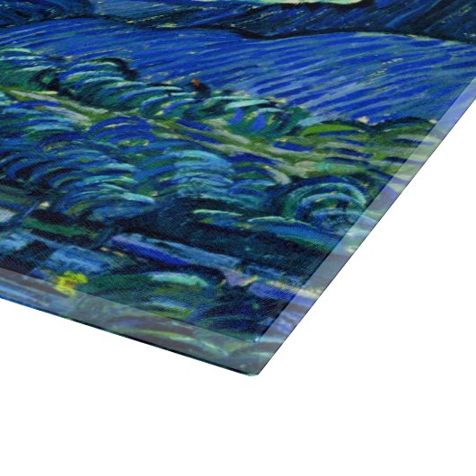 vincent van gogh sternte Nacht Schneidebrett (Ecke)