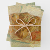 Vincent van Gogh - Still Life Basket of Äpfel Geschenkpapier Set (Beispiel)