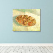 Vincent van Gogh - Still Life Basket of Äpfel Leinwanddruck (Insitu (Holzboden))