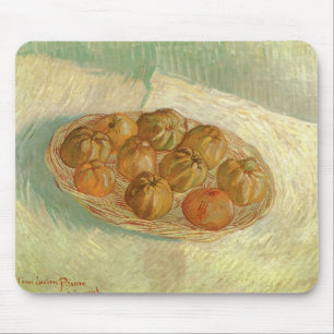 Vincent van Gogh - Still Life Basket of Äpfel Mousepad