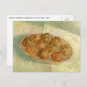 Vincent van Gogh - Still Life Basket of Äpfel Postkarte (Vorne/Hinten)