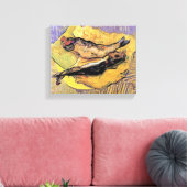 Vincent Van Gogh - Still Life Bloaters Fine Art Leinwanddruck (Insitu (Wohnzimmer))