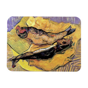 Vincent Van Gogh - Still Life Bloaters Fine Art Magnet