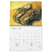Vincent van Gogh Still Life Calendar Kalender (Feb 2026)